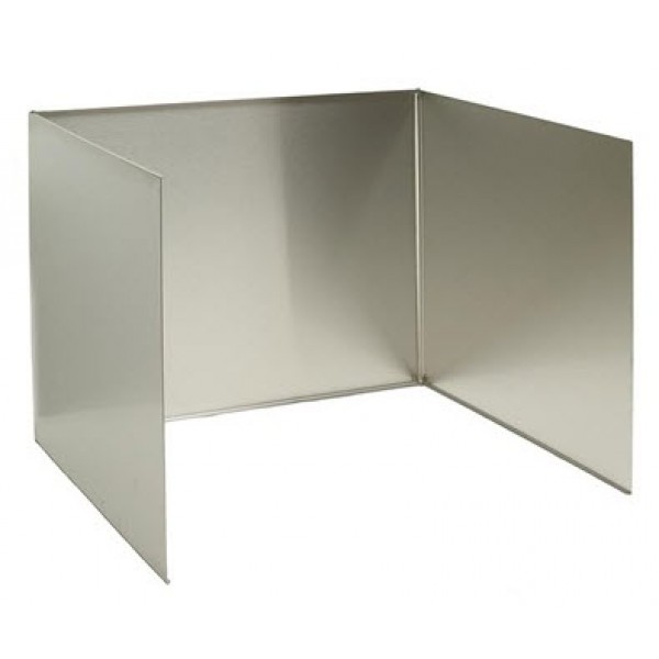 Frigo Design Stainless Steel Fireplace Reflector