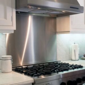 Frigo Design Stainless Steel Fireplace Reflector