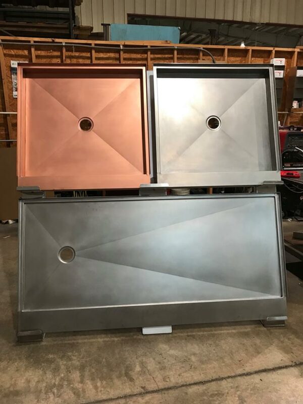 Stainless Steel Shower Pan - Image 2